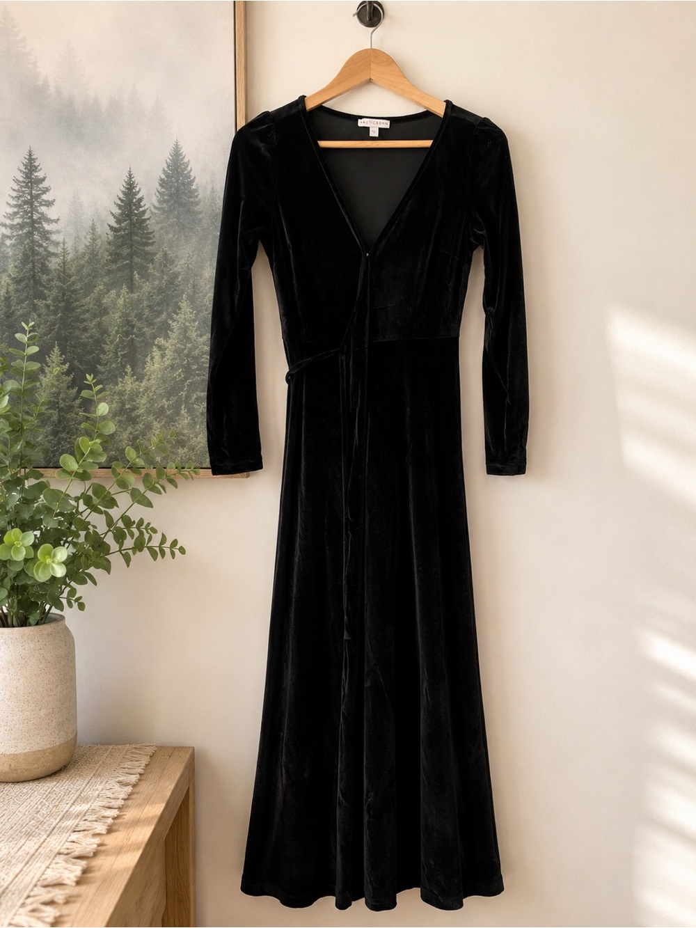 Baltic Born Black Maxi Dress